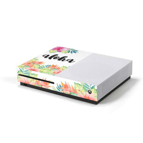 Aloha Tropical Xbox One S Console Skin
