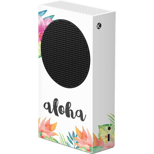 Aloha Tropical Xbox Series S Console Skin