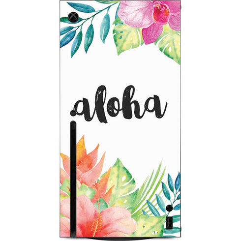 Aloha Tropical Xbox Series X Console Skin