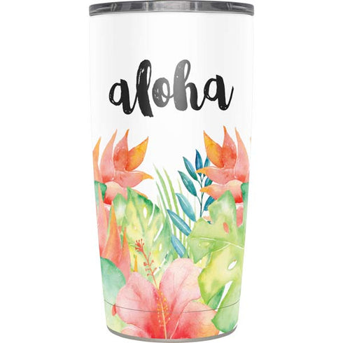 Aloha Tropical Yeti 20oz Tumbler Skin