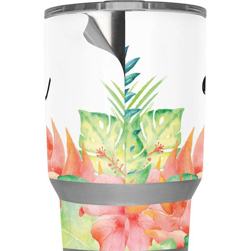 Aloha Tropical Yeti 20oz Tumbler Skin