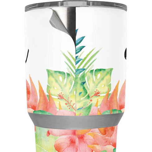 Aloha Tropical Yeti 30oz Rambler Tumbler Skin