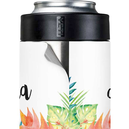 Aloha Tropical Yeti Colster Can Insulator Skin