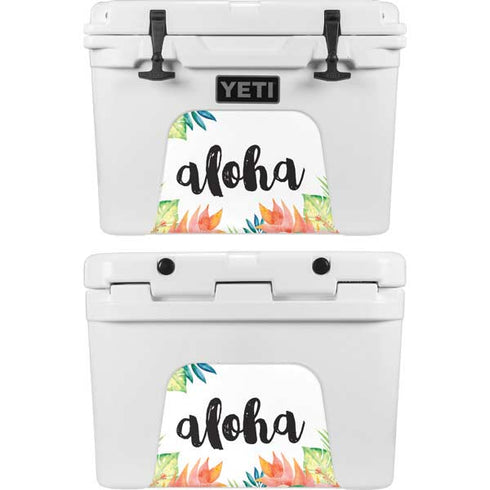 Aloha Tropical YETI Tundra 35 Hard Cooler Skin
