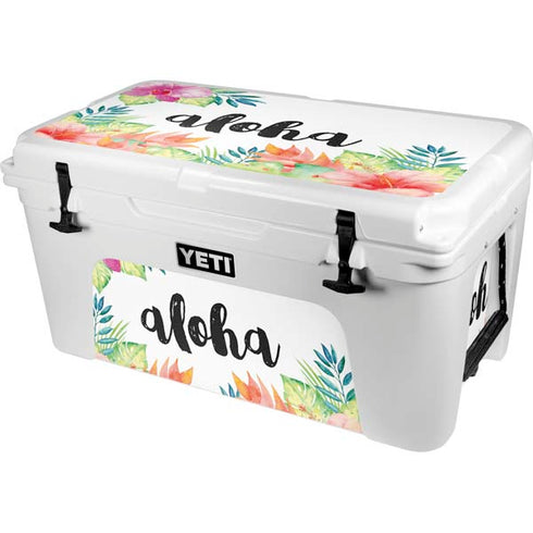 Aloha Tropical YETI Tundra 65 Hard Cooler Skin