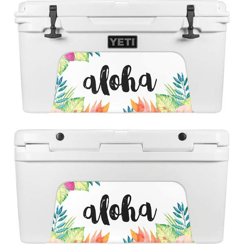 Aloha Tropical YETI Tundra 75 Hard Cooler Skin