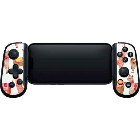 Alpacas by Cat Coq Backbone One for iPhone Game Controller Skin