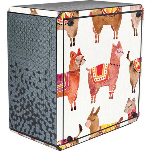 Cat Coq Alpacas Cooler Master MasterBox Q300L Mini Tower Skin