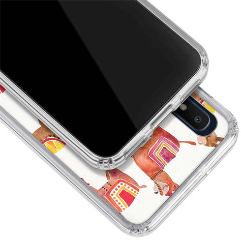 Cat Coq Alpacas Galaxy A10e Clear Case