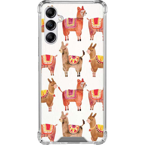 Cat Coq Alpacas Galaxy A14 5G Clear Case