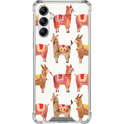 Alpacas by Cat Coq Galaxy A15 5G Clear Case