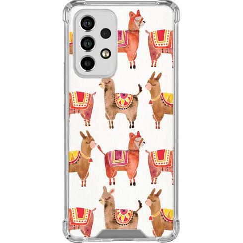 Cat Coq Alpacas Galaxy A33 5G Clear Case