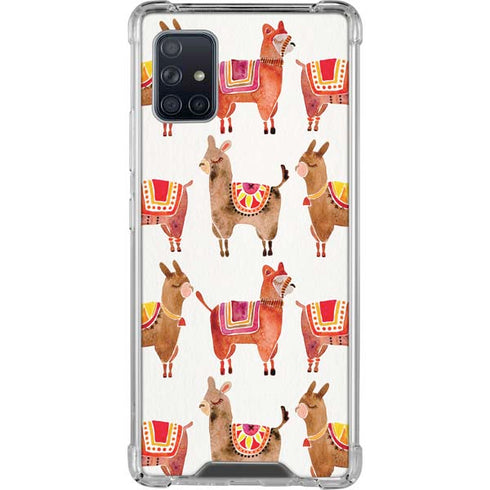 Cat Coq Alpacas Galaxy A51 5G Clear Case