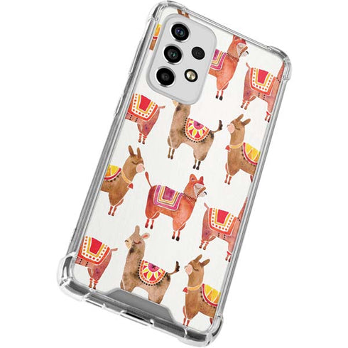 Cat Coq Alpacas Galaxy A53 5G Clear Case