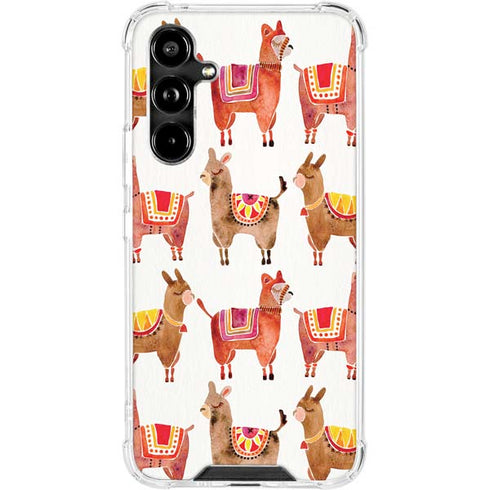 Alpacas by Cat Coq Galaxy A54 5G Clear Case