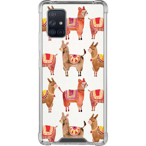 Cat Coq Alpacas Galaxy A71 5G Clear Case