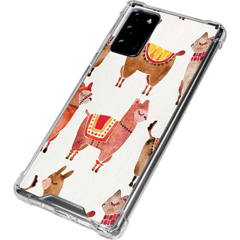 Cat Coq Alpacas Galaxy Note20 5G Clear Case