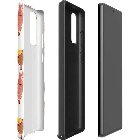 Cat Coq Alpacas Galaxy Note20 5G Pro Case