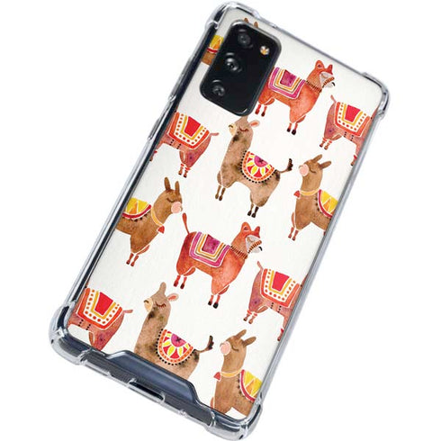 Cat Coq Alpacas Galaxy S20 FE Clear Case