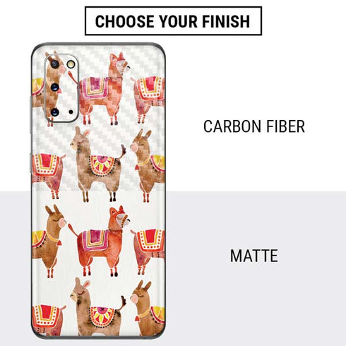 Cat Coq Alpacas Galaxy S20 Skin