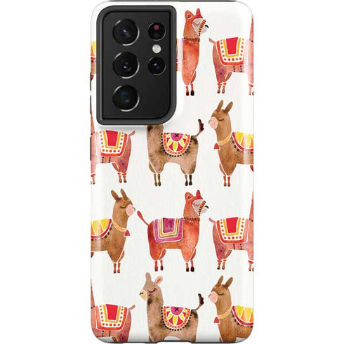 Cat Coq Alpacas Galaxy S21 Ultra 5G Pro Case