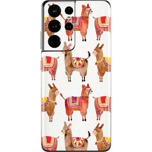 Cat Coq Alpacas Galaxy S21 Ultra 5G Skin