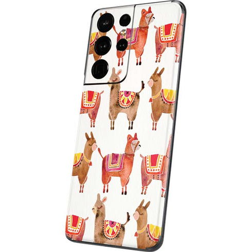 Cat Coq Alpacas Galaxy S21 Ultra 5G Skin