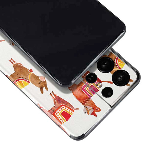Cat Coq Alpacas Galaxy S21 Ultra 5G Skin
