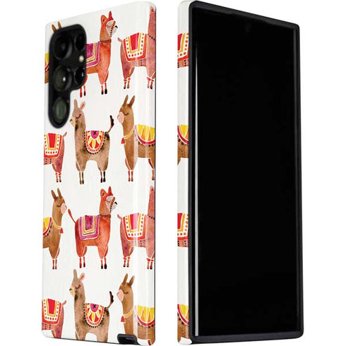 Cat Coq Alpacas Galaxy S22 Ultra Pro Case