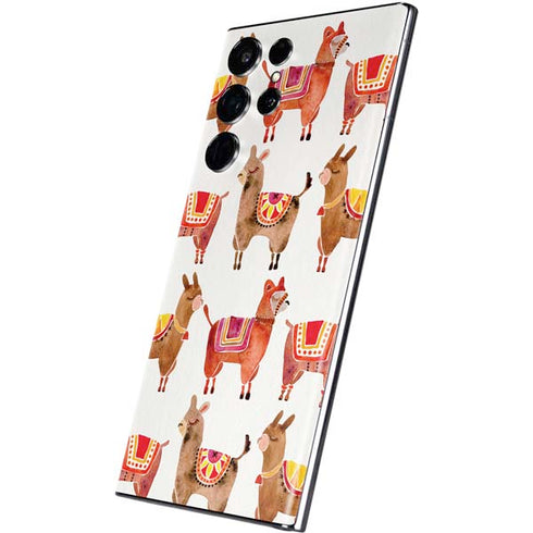 Cat Coq Alpacas Galaxy S22 Ultra Skin