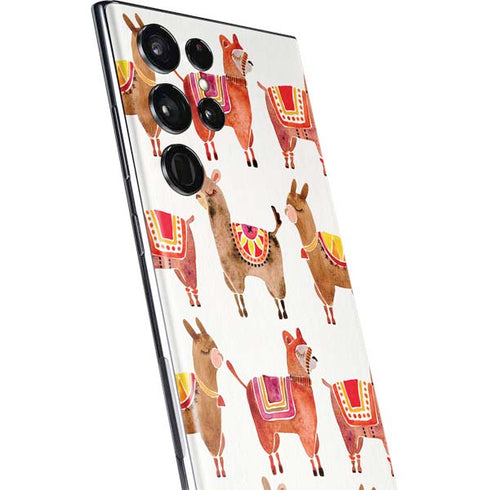 Cat Coq Alpacas Galaxy S22 Ultra Skin