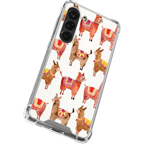 Cat Coq Alpacas Galaxy S23 Clear Case