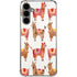 Alpacas by Cat Coq Galaxy S24 Plus Clear Case