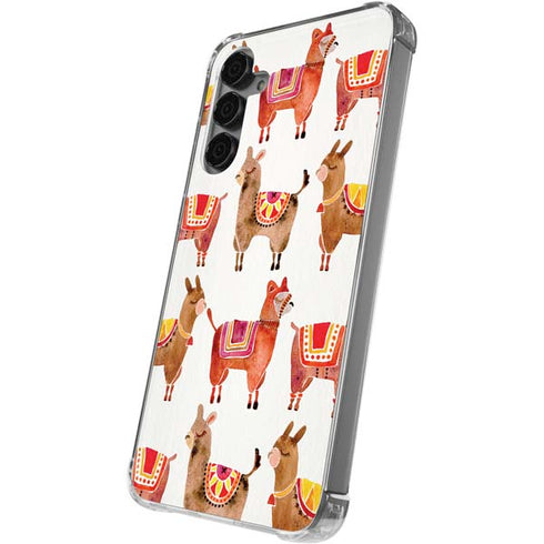 Alpacas by Cat Coq Galaxy S24 Plus Clear Case