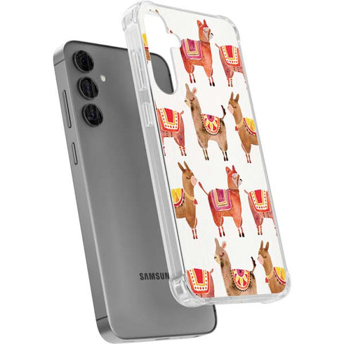 Alpacas by Cat Coq Galaxy S24 Plus Clear Case