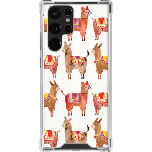 Alpacas by Cat Coq Galaxy S24 Ultra Clear Case