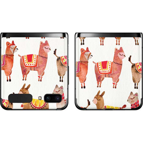 Cat Coq Alpacas Galaxy Z Flip Skin