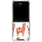 Alpacas by Cat Coq Galaxy Z Flip5 5G Clear Case