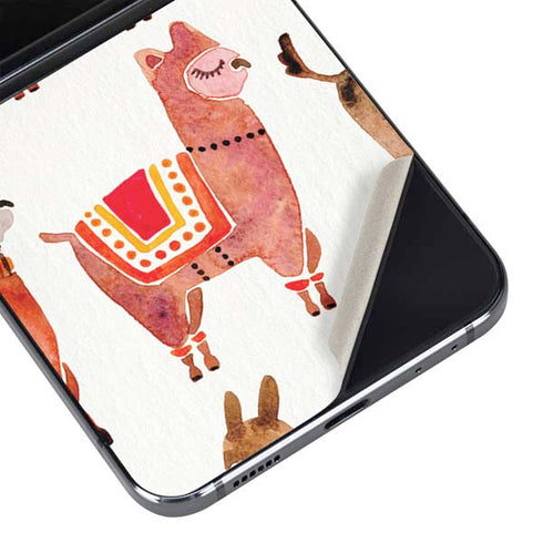 Alpacas by Cat Coq Galaxy Z Flip5 5G Skin
