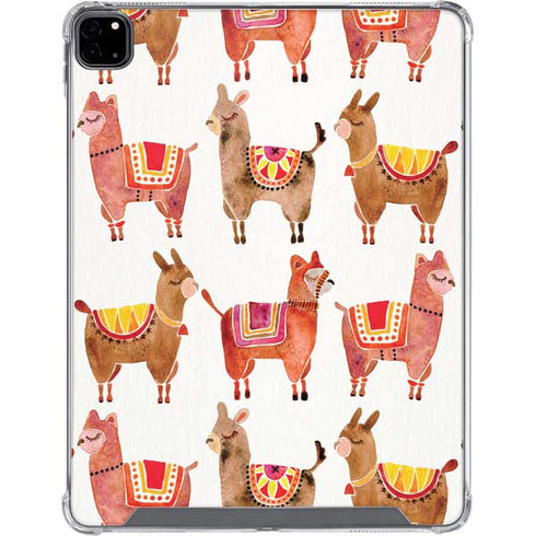 Cat Coq Alpacas iPad Pro 12.9in (2020) Clear Case