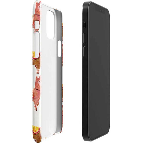Cat Coq Alpacas iPhone 12 Mini Lite Case