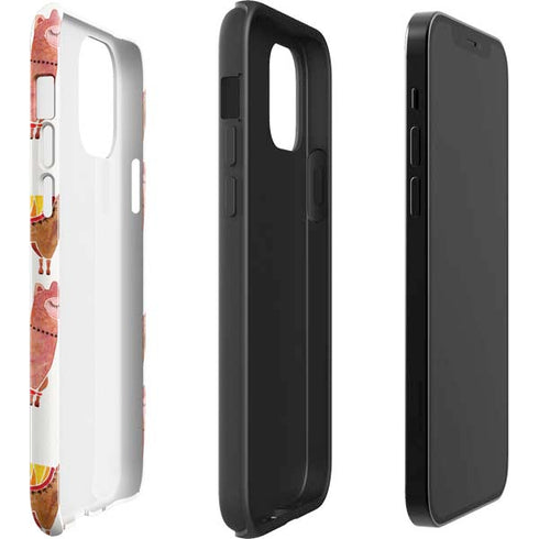 Cat Coq Alpacas iPhone 12 Pro Impact Case