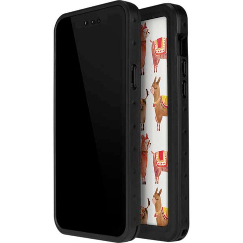 Cat Coq Alpacas iPhone 12 Pro Waterproof Case