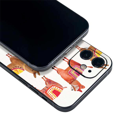 Cat Coq Alpacas iPhone 12 Skin