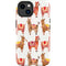 Cat Coq Alpacas iPhone 14 Plus Impact Case