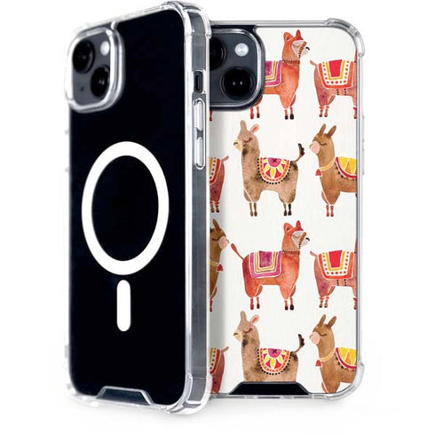 Cat Coq Alpacas iPhone 14 MagSafe Case