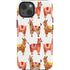 Cat Coq Alpacas iPhone 14 Impact Case