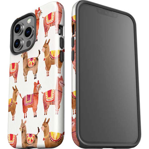 Cat Coq Alpacas iPhone 14 Pro Impact Case