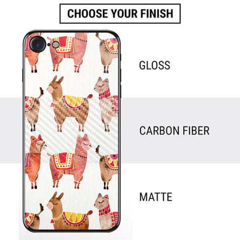 Cat Coq Alpacas iPhone SE (2nd & 3rd Gen) Skin