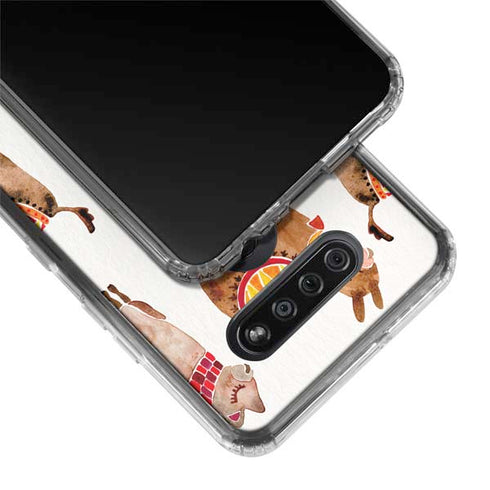 Alpacas by Cat Coq LG K51/Q51 Clear Case
